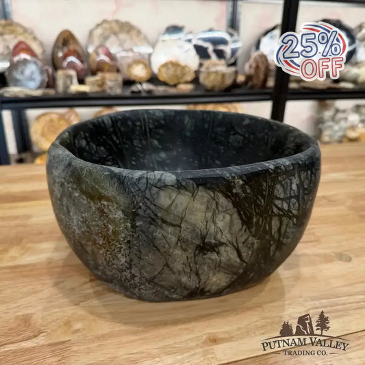 Reserve Dendritic Serpentine Statement Bowl - Putnam Valley Trading Co.