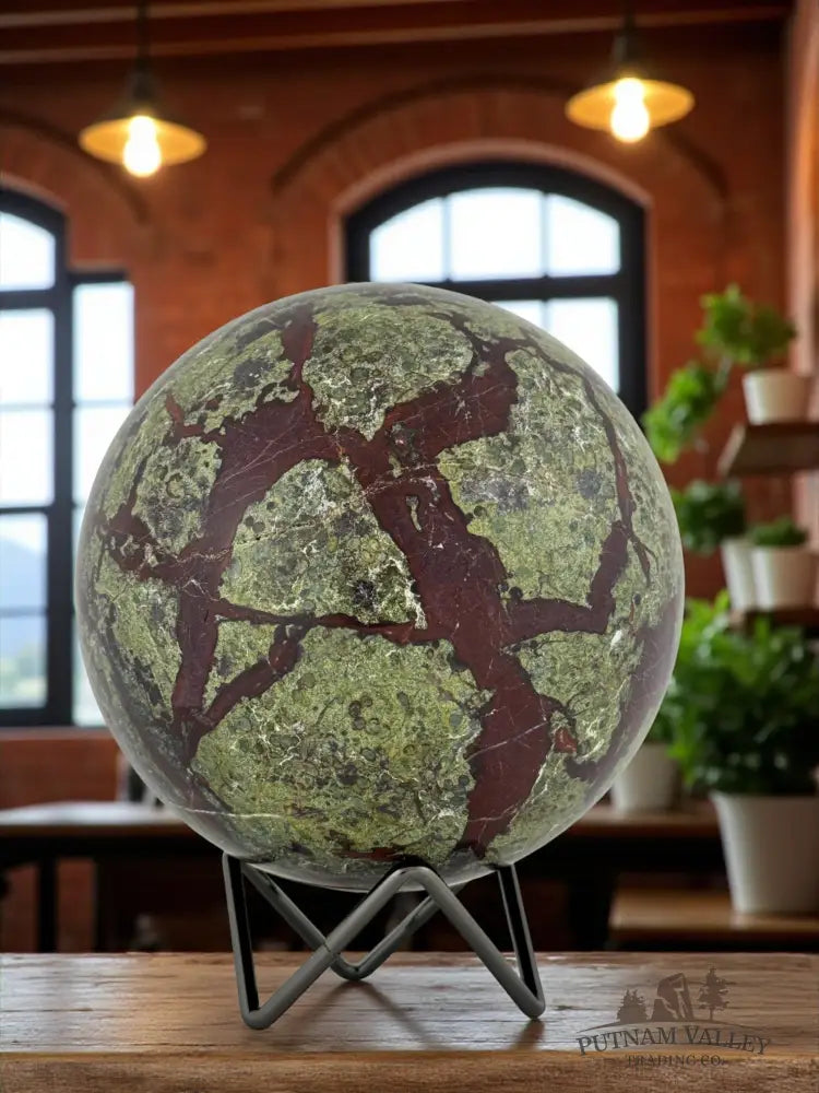 Dragon Bloodstone Sphere Geode
