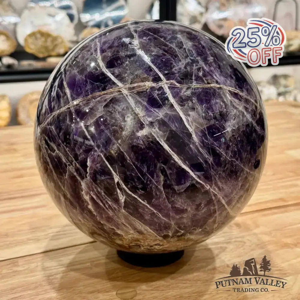Reserve Dream Amethyst Sphere 8.85" - Putnam Valley Trading Co.
