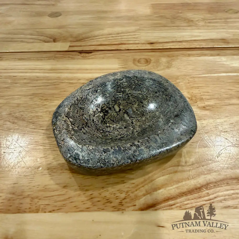 Reserve Fossilized Dinosaur Bone Bowl 3.67’’ - Accent