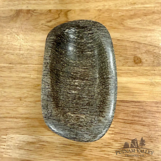 Reserve Fossilized Dinosaur Bone Bowl 4.97’’ - Fossil Bowl