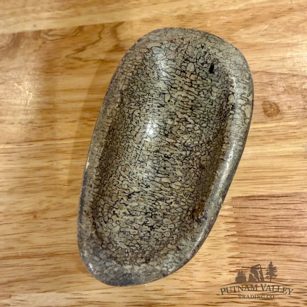 Reserve Fossilized Dinosaur Bone Bowl 5’’ - Fossil Bowl