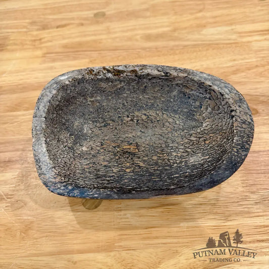 Reserve Fossilized Dinosaur Bone Bowl 7’’ - Accent