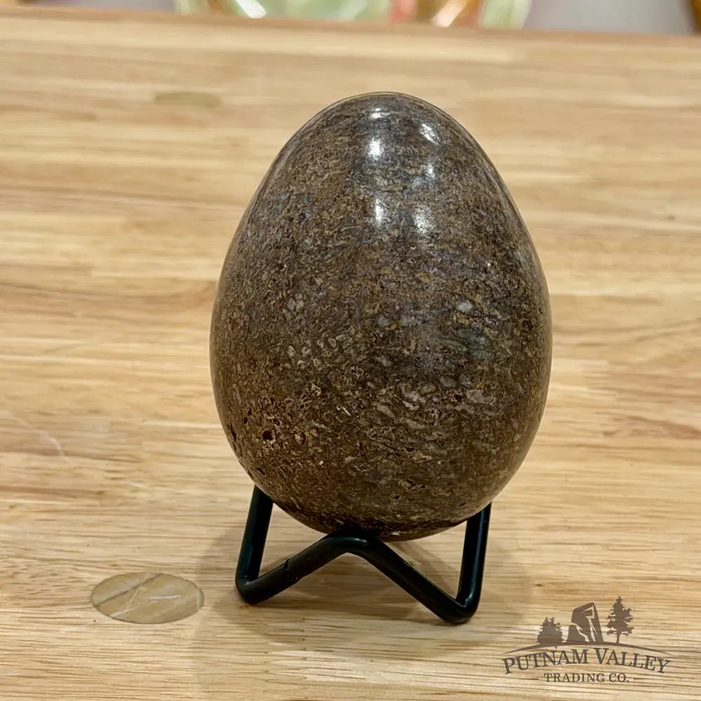 Reserve Fossilized Dinosaur Bone Egg 3’’ Egg