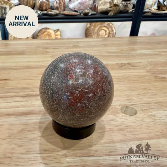 Reserve Fossilized Dinosaur Bone Sphere 2.86’’ Fossil Sphere