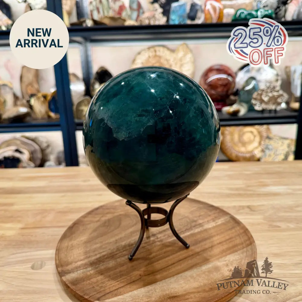 Reserve Green Fluorite Sphere 6.67’’ - Sphere