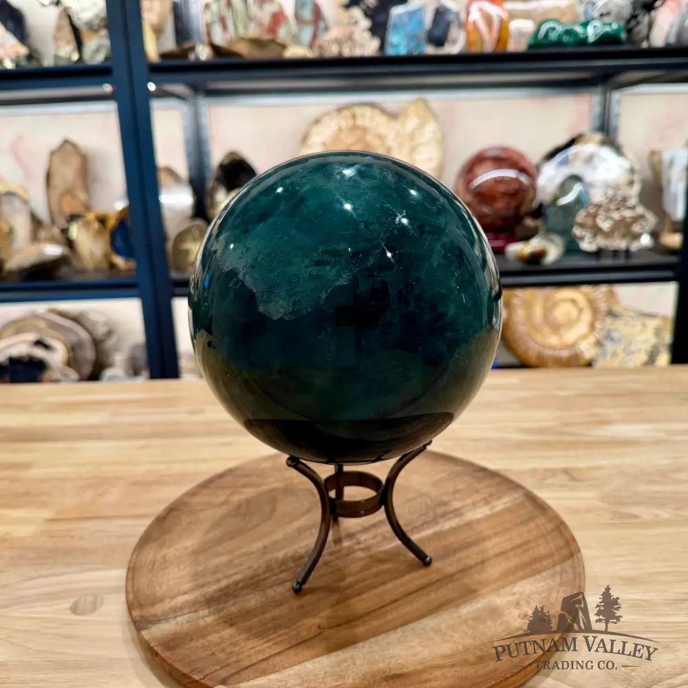 Reserve Green Fluorite Sphere 6.67’’ - Sphere