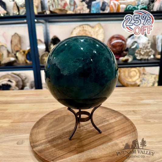 Reserve Green Fluorite Sphere 6.67’’ - Sphere