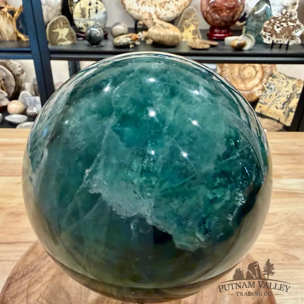 Reserve Green Fluorite Sphere 6.67’’ - Sphere