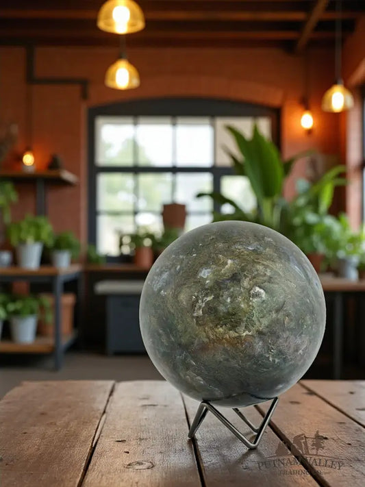 Moss Agate Sphere Sphere