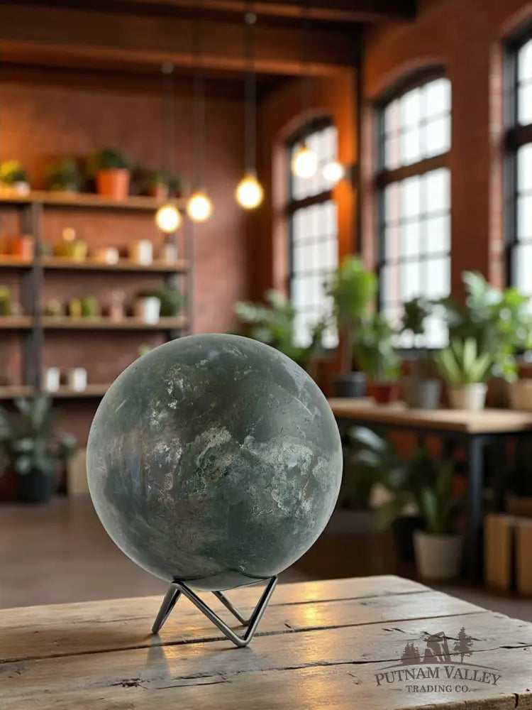 Moss Agate Sphere Sphere