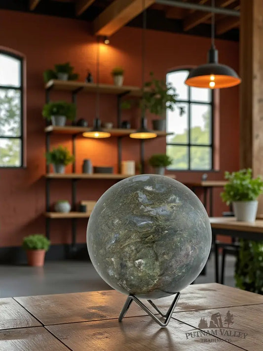 Moss Agate Sphere Sphere