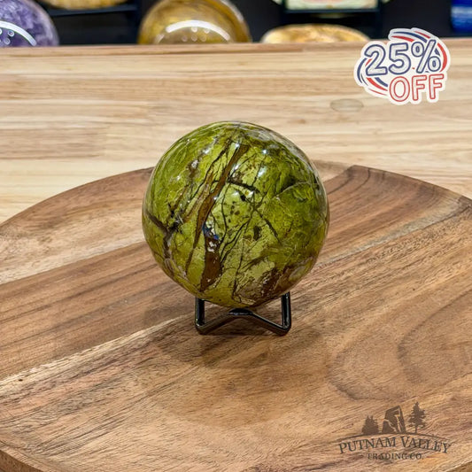 Reserve Green Opal Sphere 3.05’’ - Sphere