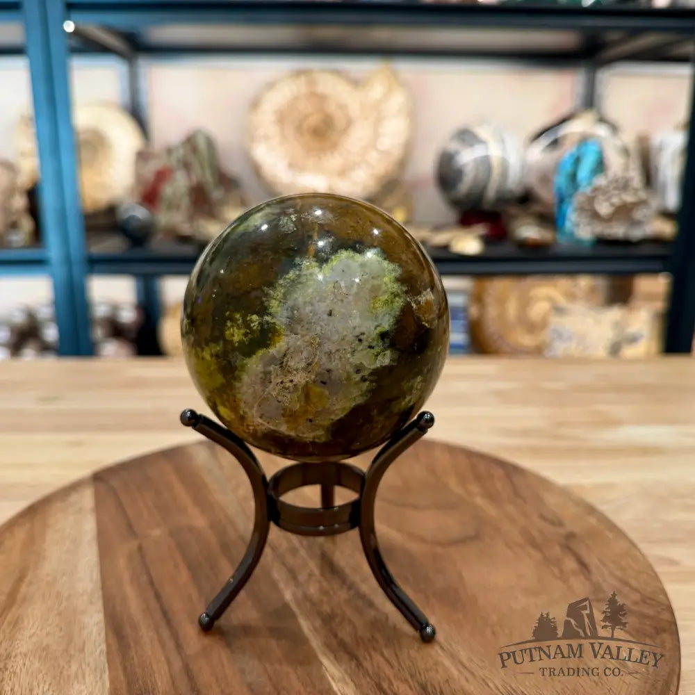 Reserve Green Opal Sphere 3.6’’ - Sphere
