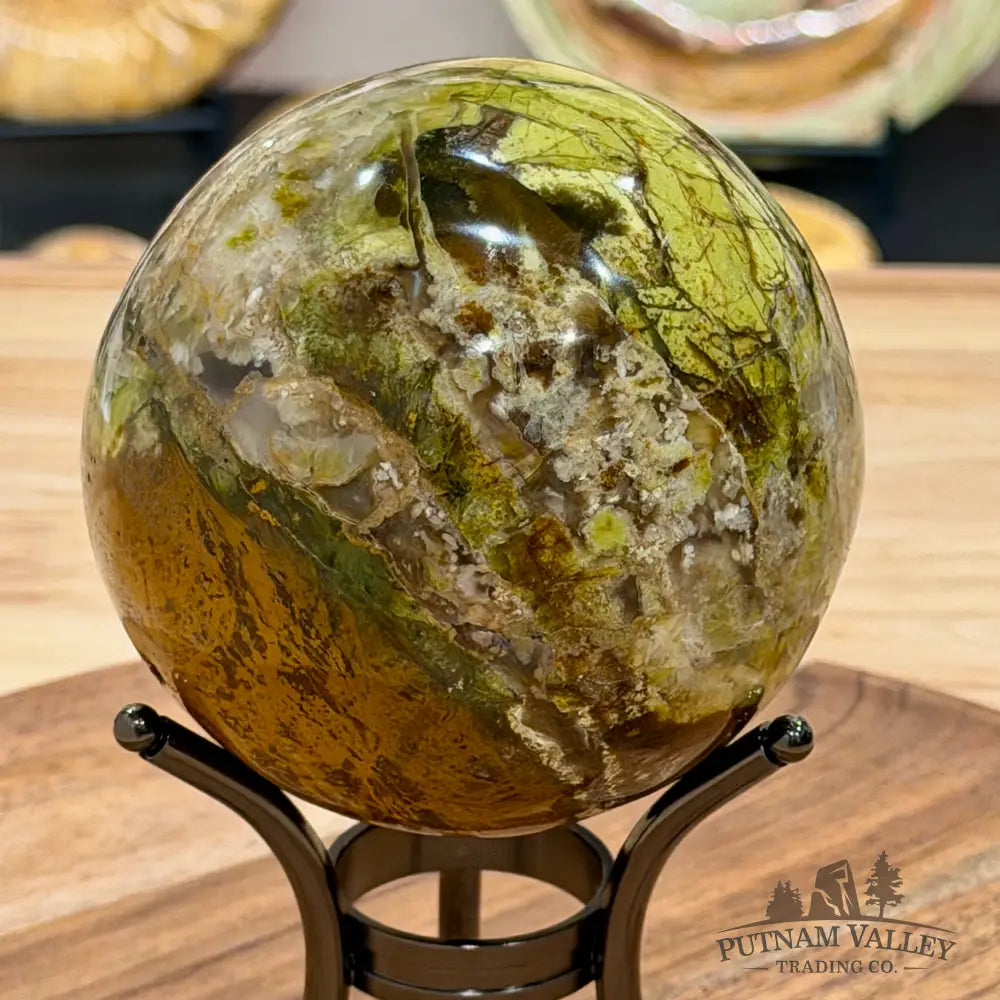 Reserve Green Opal Sphere 3.8’’ - Sphere