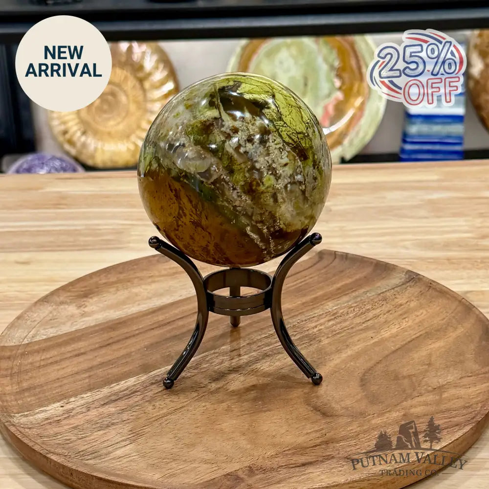 Reserve Green Opal Sphere 3.8’’ - Sphere