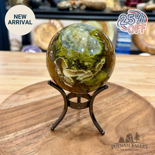 Reserve Green Opal Sphere 3.87’’ - Sphere
