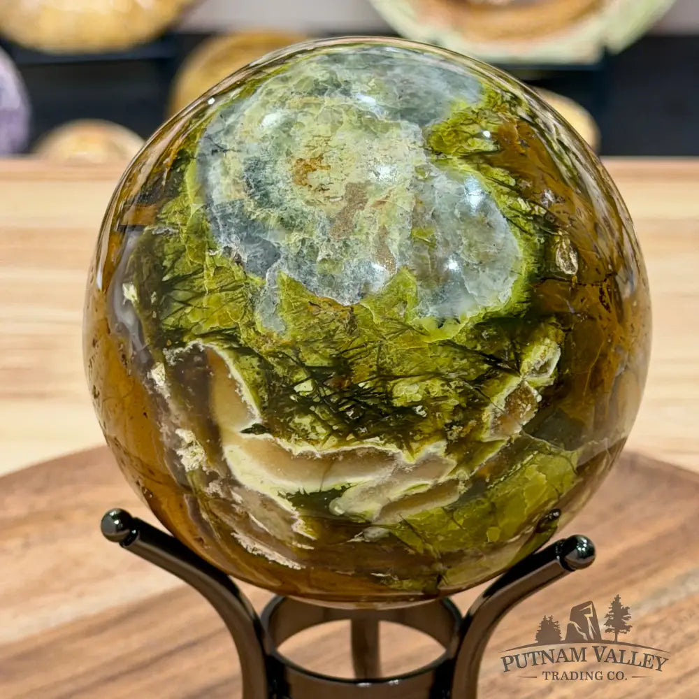 Reserve Green Opal Sphere 3.87’’ - Sphere