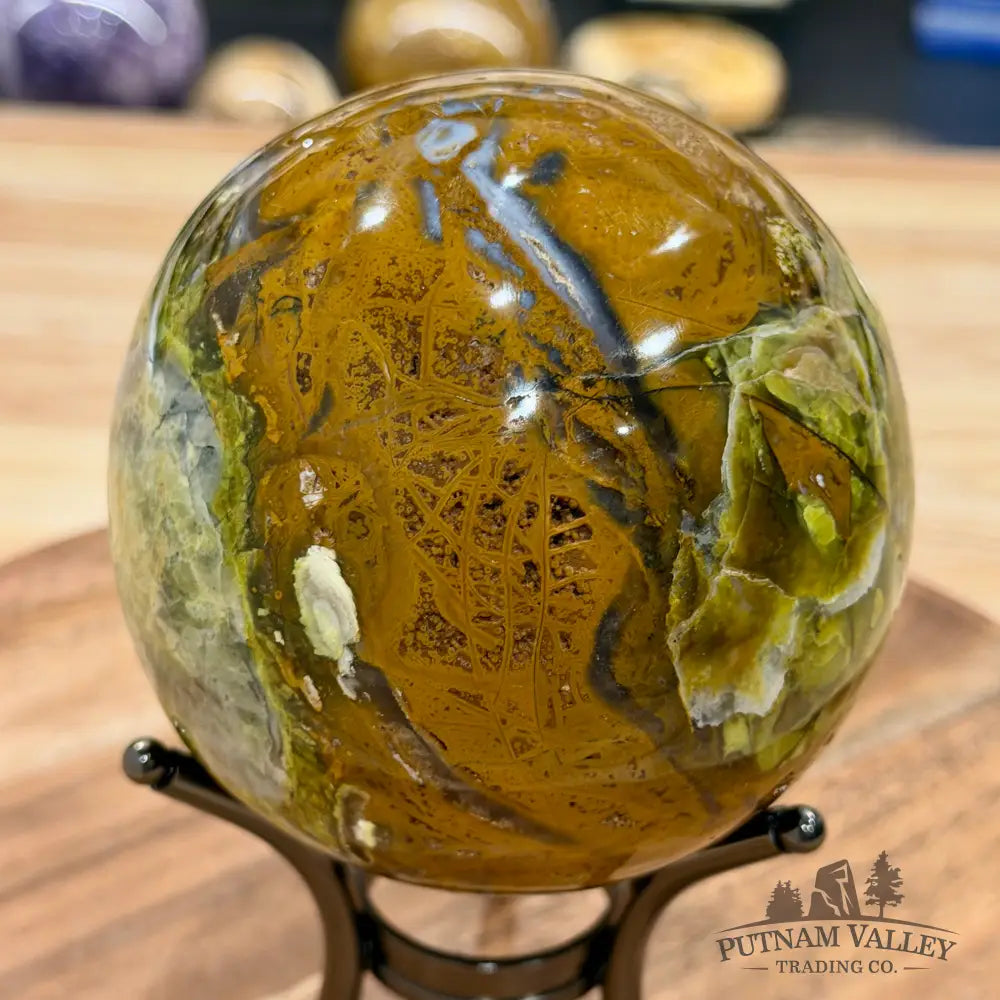 Reserve Green Opal Sphere 3.87’’ - Sphere