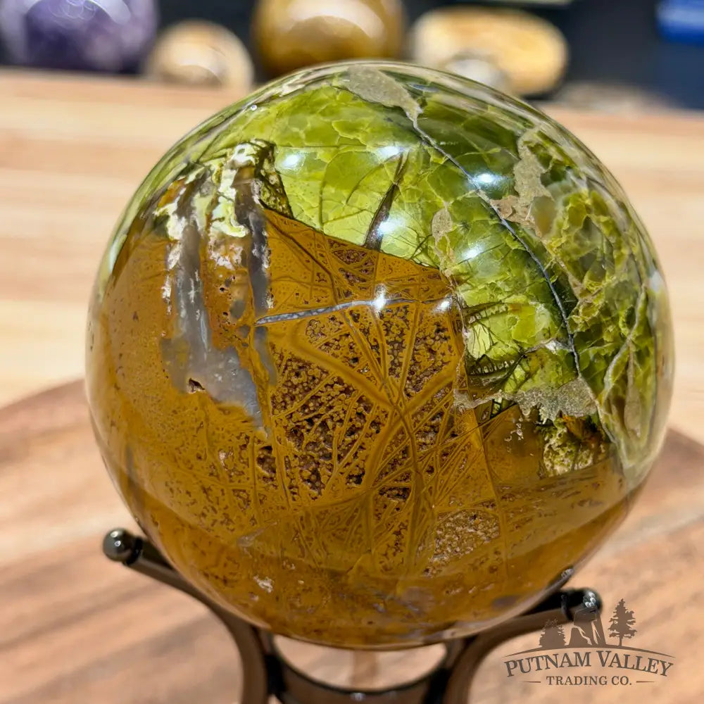 Reserve Green Opal Sphere 3.87’’ - Sphere