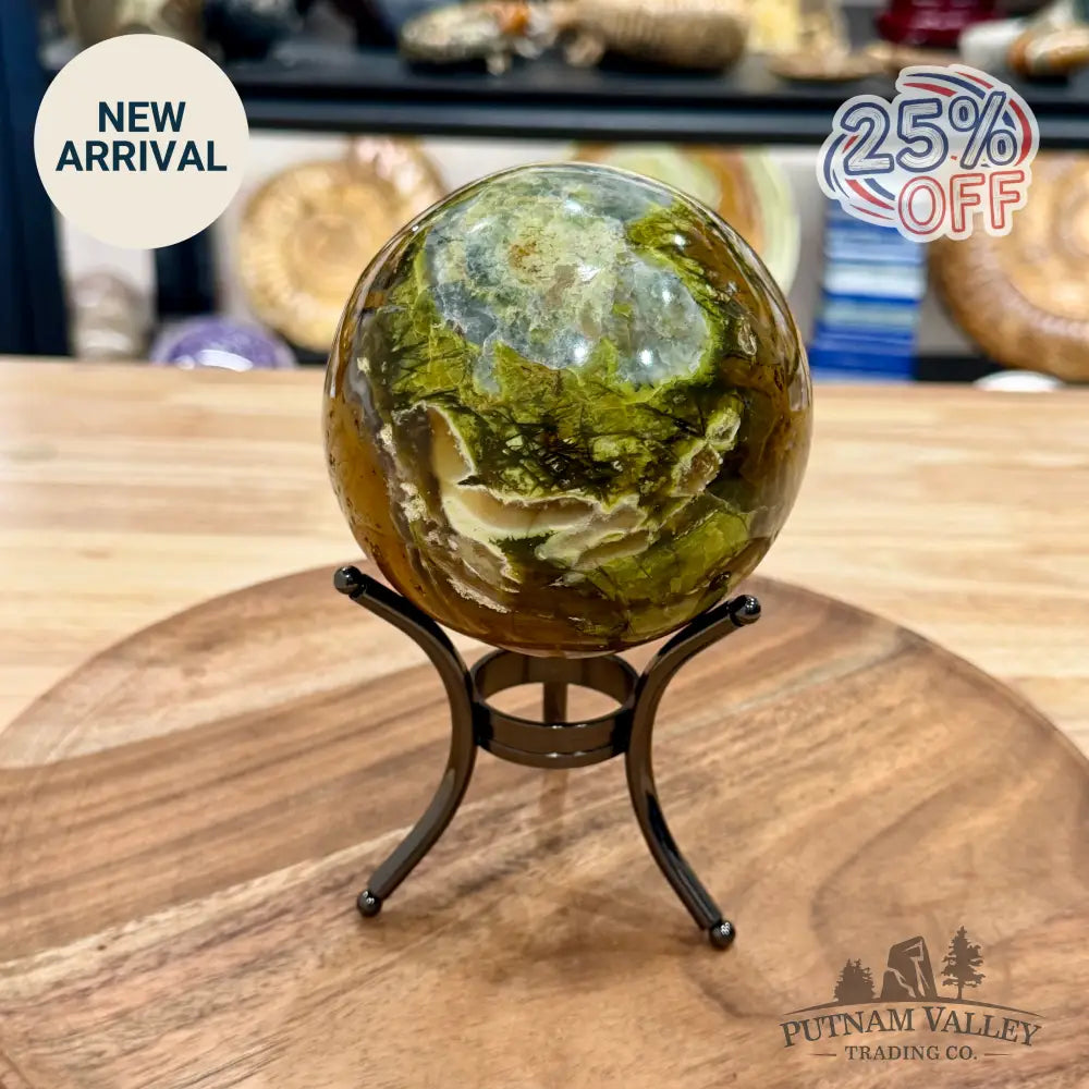 Reserve Green Opal Sphere 3.87’’ - Sphere