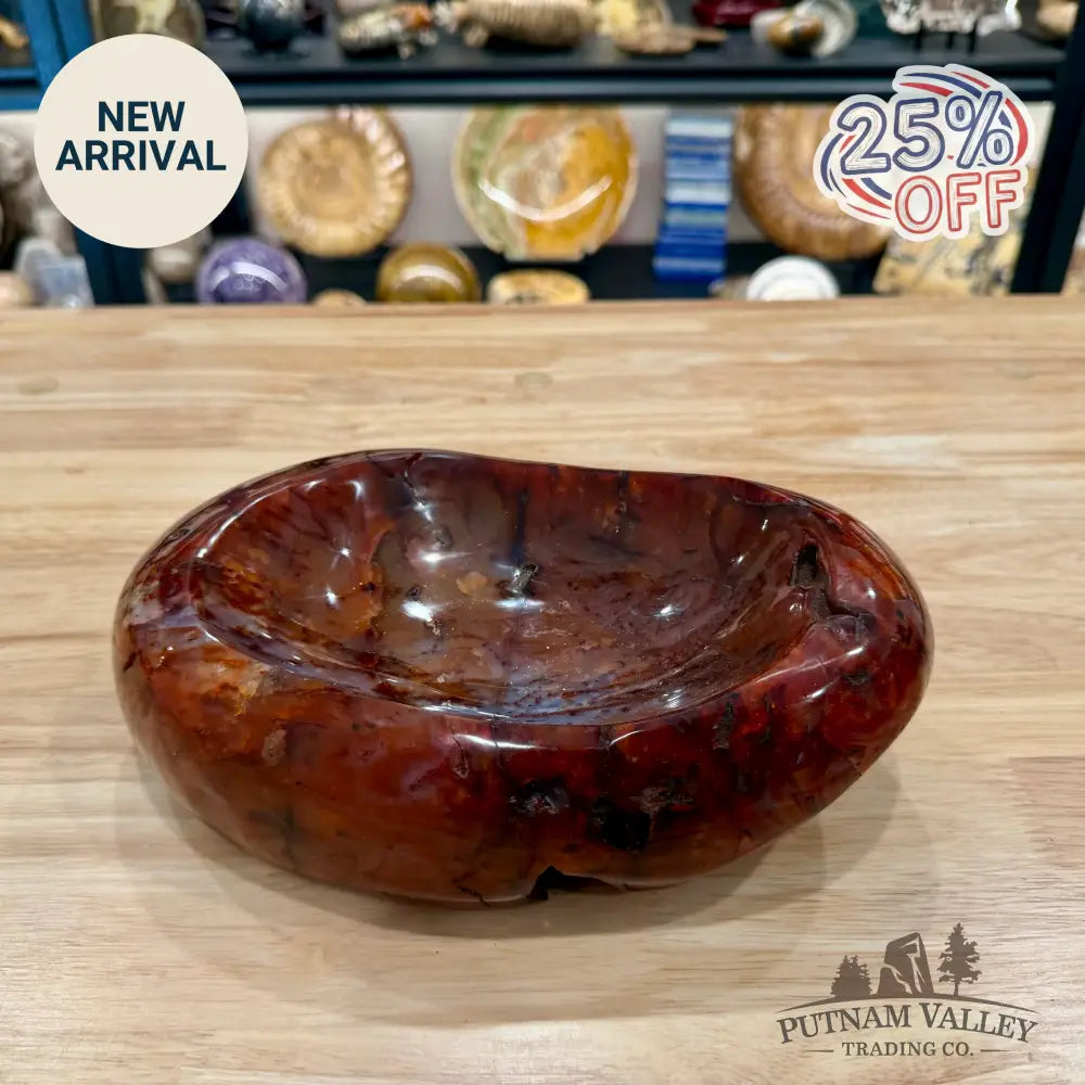 Reserve Handcrafted Carnelian Bowl 9.48’’ - Bowl