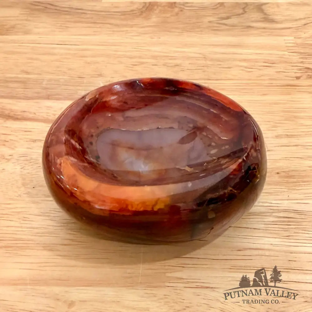 Reserve Handcrafted Carnelian Dish 3.42’’ Bowl