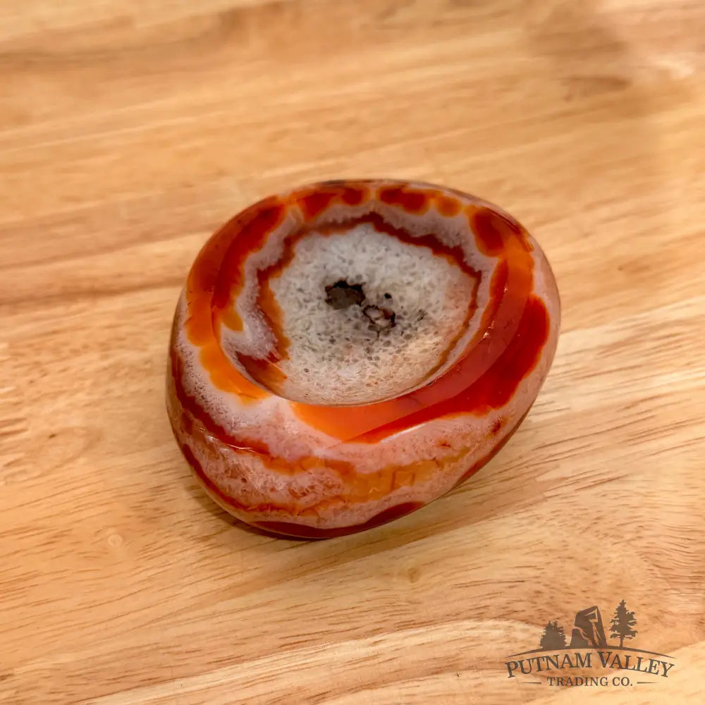 Reserve Handcrafted Carnelian Dish 3.67’’ Bowl