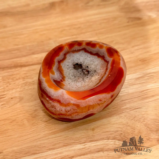 Reserve Handcrafted Carnelian Dish 3.67’’ Bowl