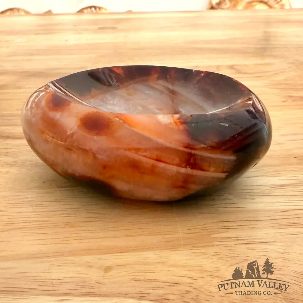 Reserve Handcrafted Carnelian Dish 3.7’’ Bowl