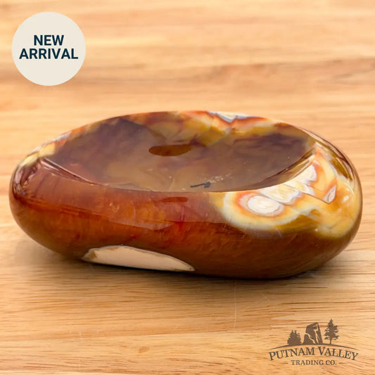 Reserve Handcrafted Carnelian Dish 3.93’’ Bowl