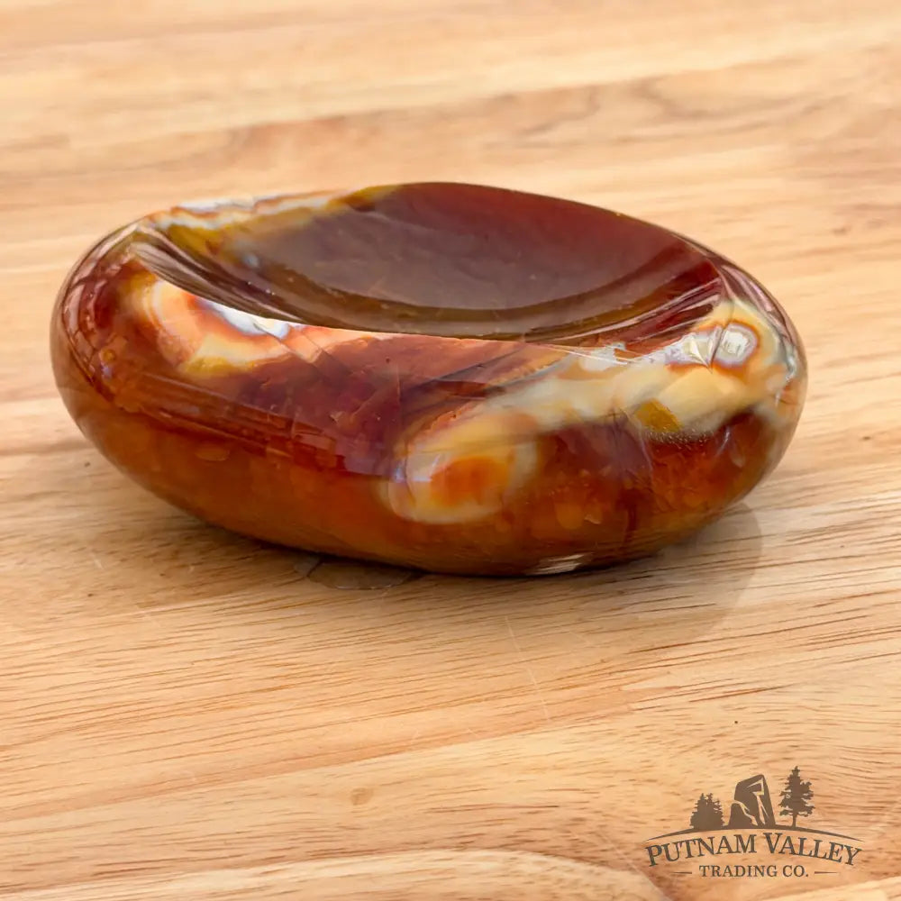 Reserve Handcrafted Carnelian Dish 3.93’’ Bowl