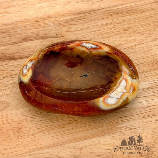 Reserve Handcrafted Carnelian Dish 3.93’’ Bowl