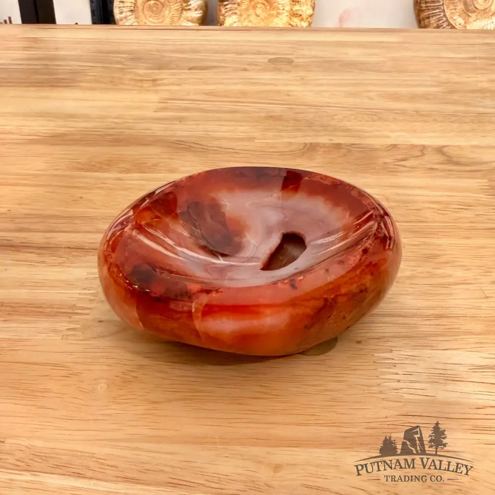 Reserve Handcrafted Carnelian Dish 4.11’’ Bowl