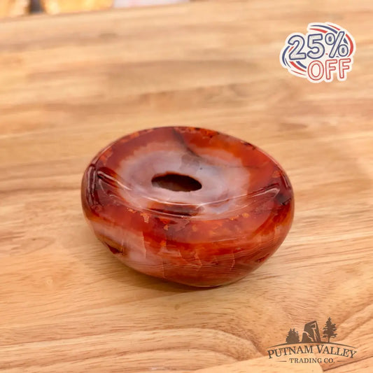 Reserve Handcrafted Carnelian Dish 4.11’’ Bowl