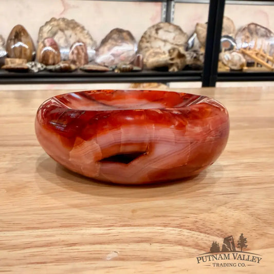 Reserve Handcrafted Carnelian Dish 4.11’’ Bowl