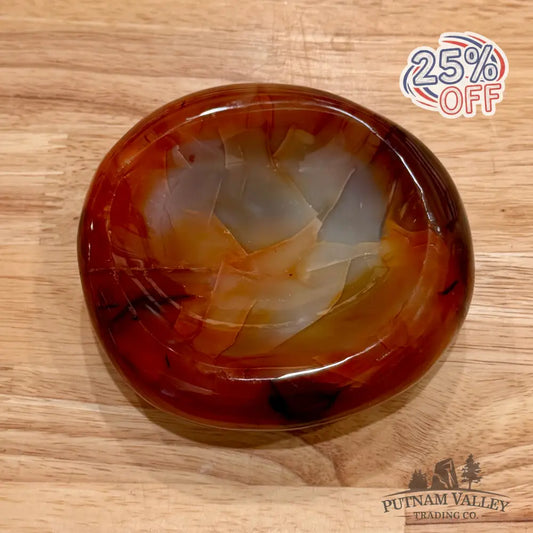 Reserve Handcrafted Carnelian Dish 4.79’’ Bowl