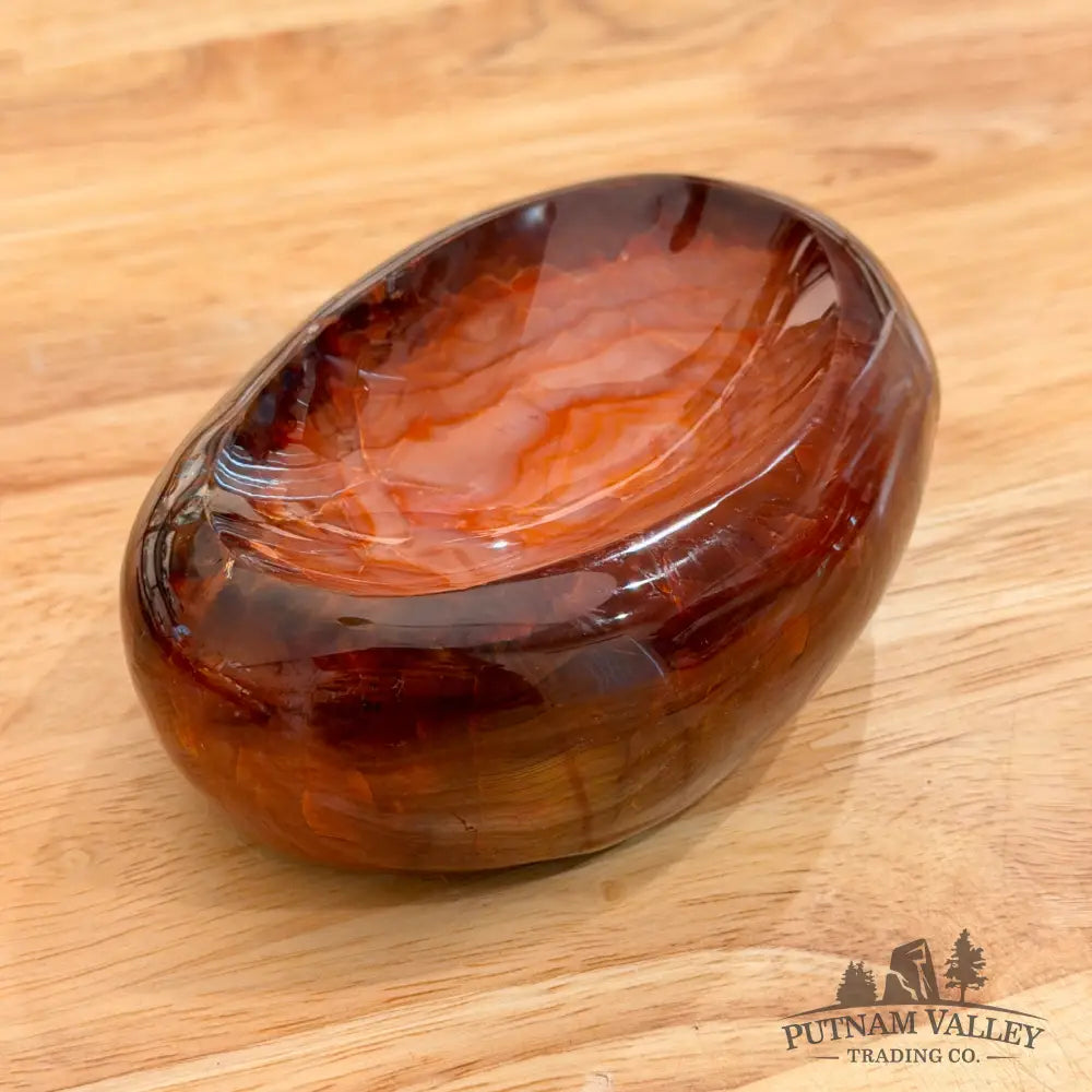 Reserve Handcrafted Carnelian Dish 4.82’’ Bowl