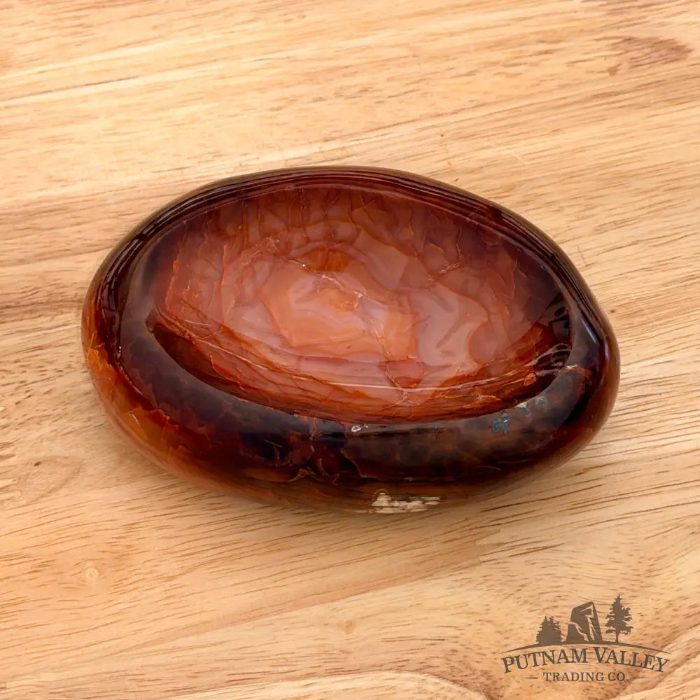 Reserve Handcrafted Carnelian Dish 4.82’’ Bowl