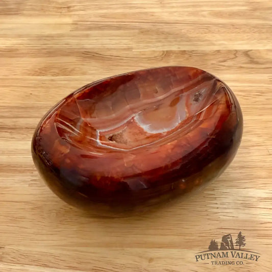 Reserve Handcrafted Carnelian Dish 4.89’’ Bowl