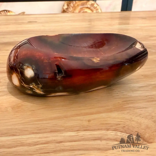 Reserve Handcrafted Carnelian Dish 4.98’’ Bowl