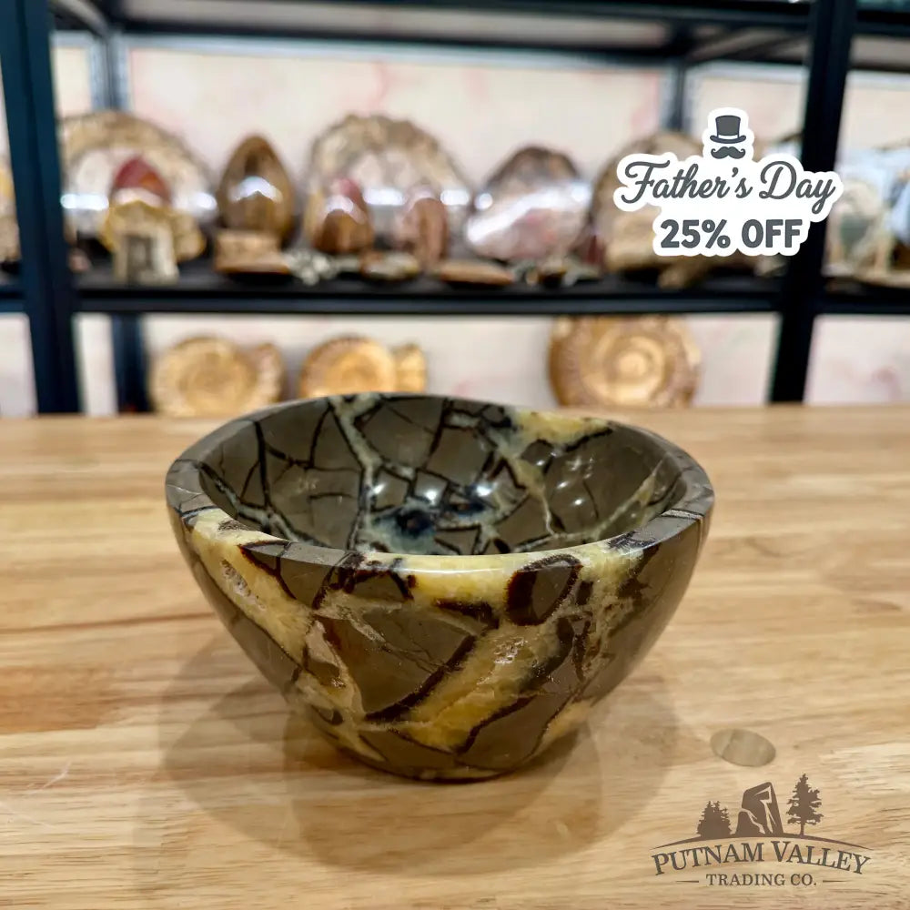 Reserve Handcrafted Madagascar Septarian Bowl Bowl