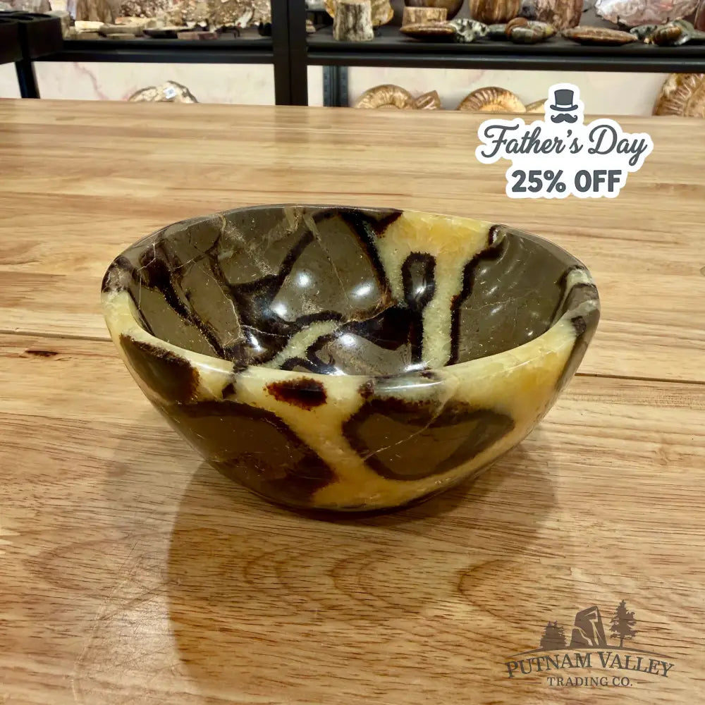 Reserve Handcrafted Madagascar Septarian Bowl Bowl