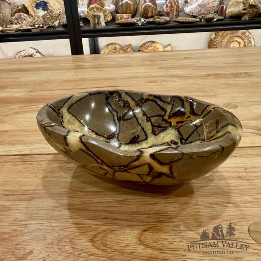 Reserve Handcrafted Madagascar Septarian Bowl Bowl