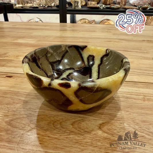 Reserve Handcrafted Madagascar Septarian Bowl Bowl
