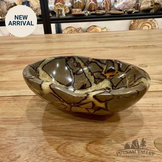 Reserve Handcrafted Madagascar Septarian Bowl Bowl