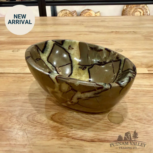 Reserve Handcrafted Madagascar Septarian Bowl Bowl
