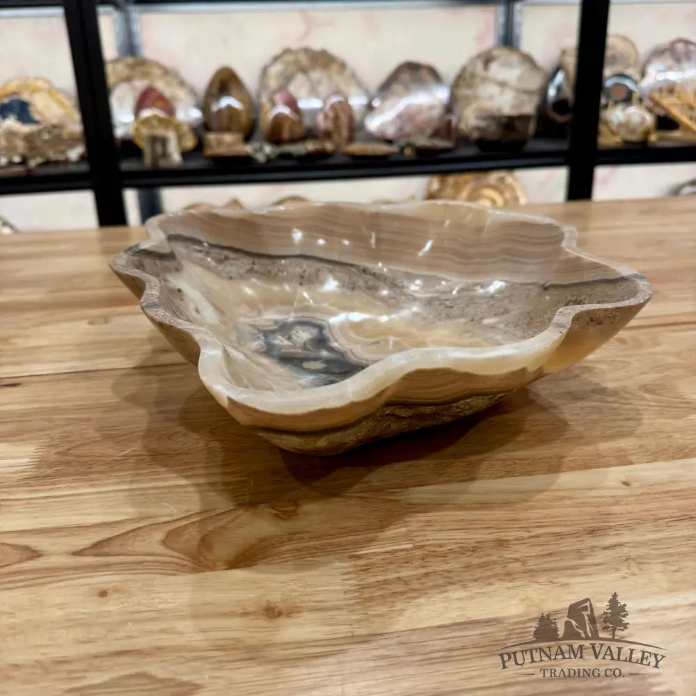 Reserve Chocolate Mexican Onyx Bowl Bowl