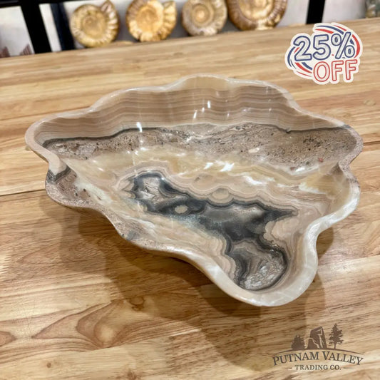 Reserve Chocolate Mexican Onyx Bowl Bowl