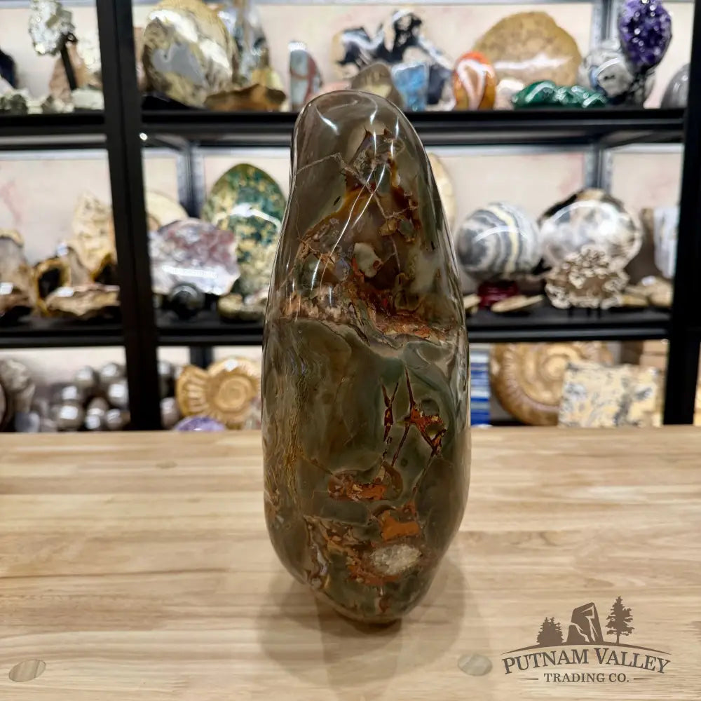 Reserve Ocean Jasper Table Accent 12.8’’ | 30.58lb - Free Standing Accent